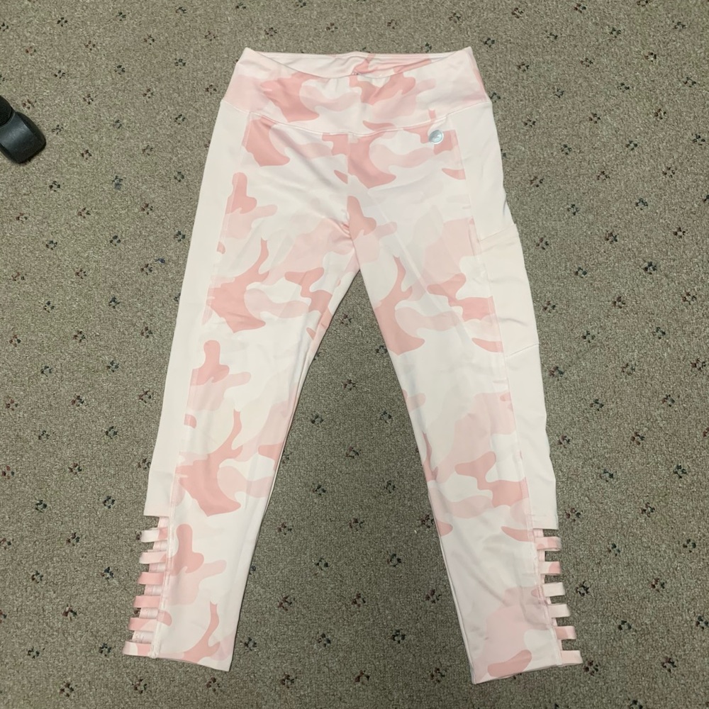Pink camouflage Hollister Leggings
